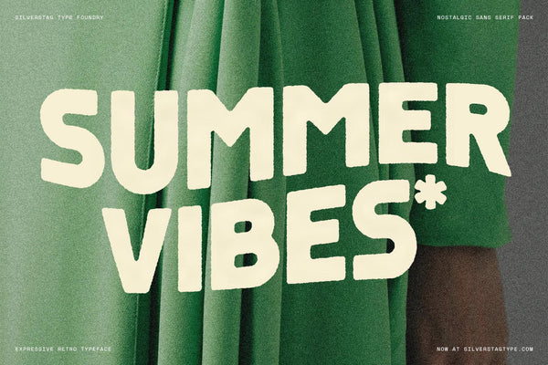 SLTF Saffielle - Bold & Expressive Retro Sans Serif Font