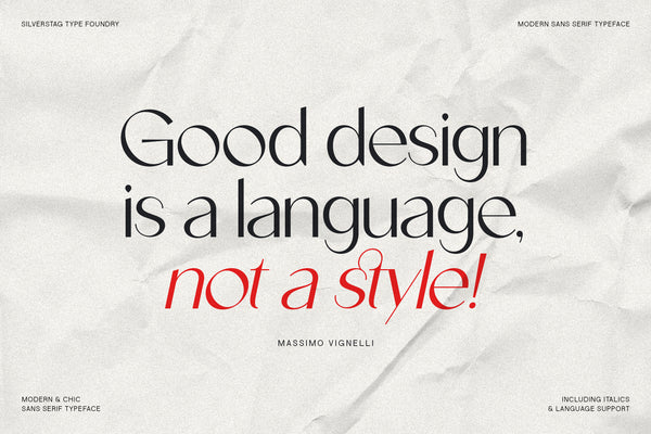 Castillet - Elegant Sans Serif Font With Italics