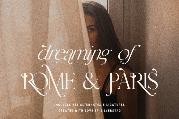 Esther - Ligature Serif Font Family