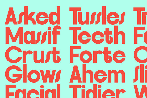 FlyBridge - Bold Ligature Rich Sans Serif Typeface