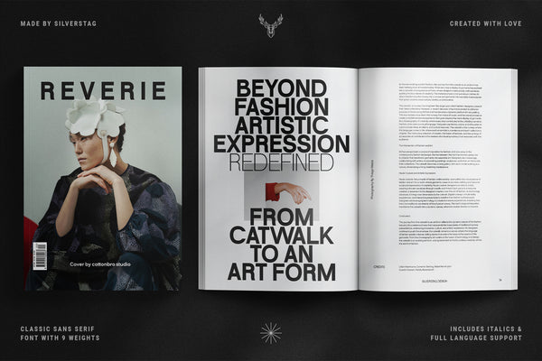 Silver Archer - An 18-Font Classic Sans Typeface