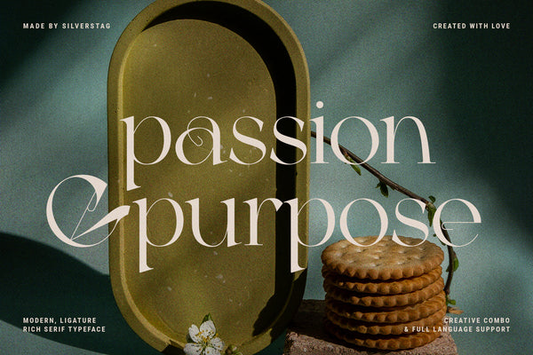 CEZANNE - Modern Ligature Serif Font