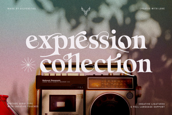 Eighties Nostalgia - Ligature Serif Font