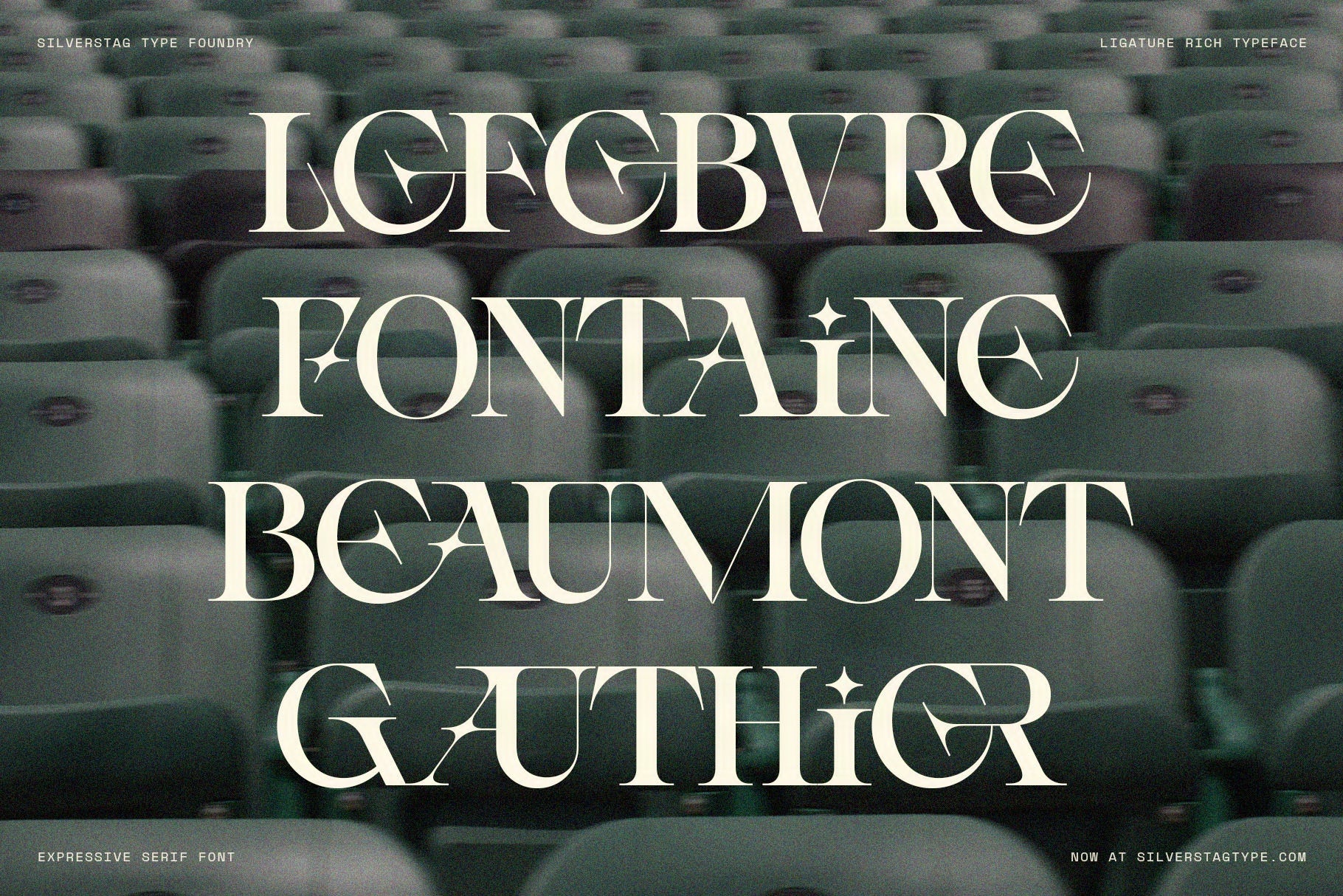 Lefebvre Fontaine Beaumont Gauthier surnames in SLTF Spanish Archer over green cinema seats