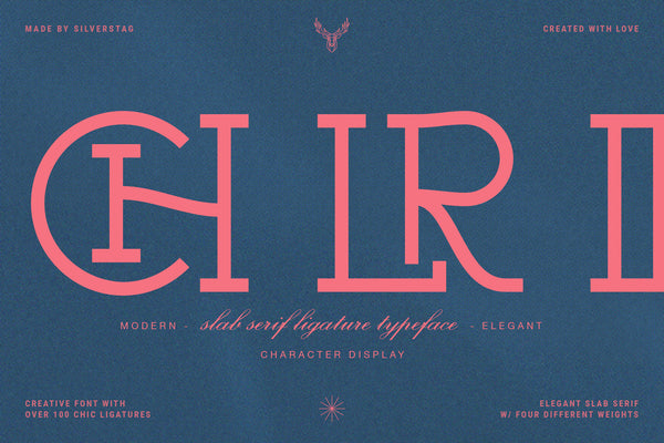 Authentic Romantic - Modern Slab Serif Typeface