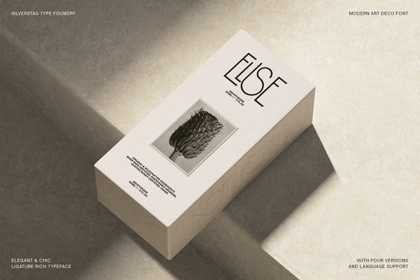 Costa de Malaga - Modern Art Deco Typeface