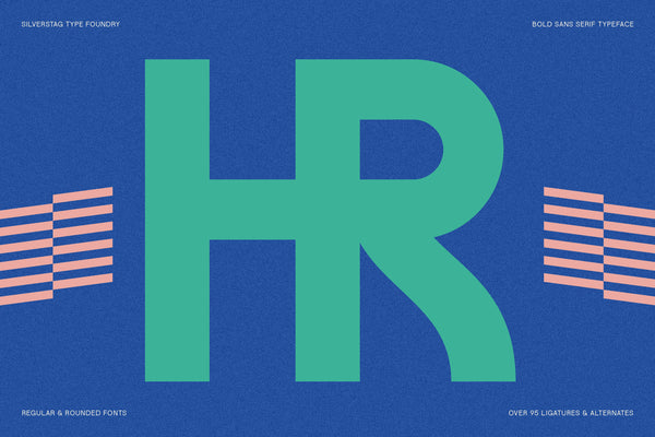 FlyBridge - Bold Ligature Rich Sans Serif Typeface