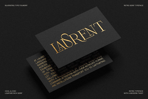 Frosty Garden - Elegant Retro Serif Font
