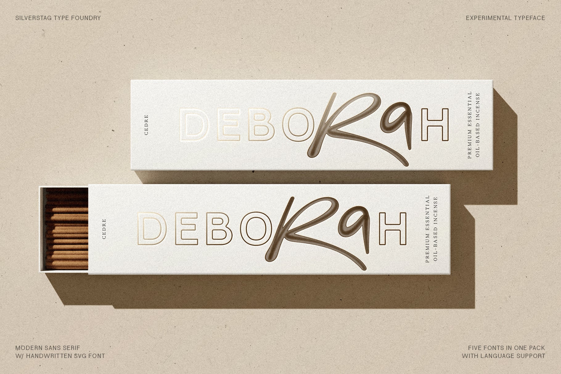Royal Summer - Experimental Display Typeface