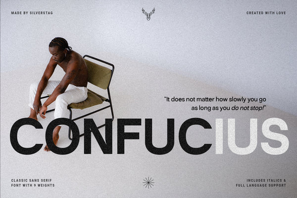 Silver Archer - An 18-Font Classic Sans Typeface