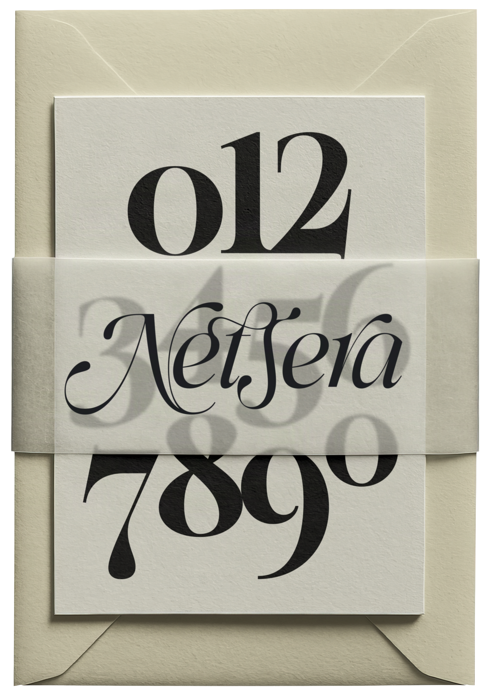 SLTF Netsera — Calligraphic Editorial Serif Typeface