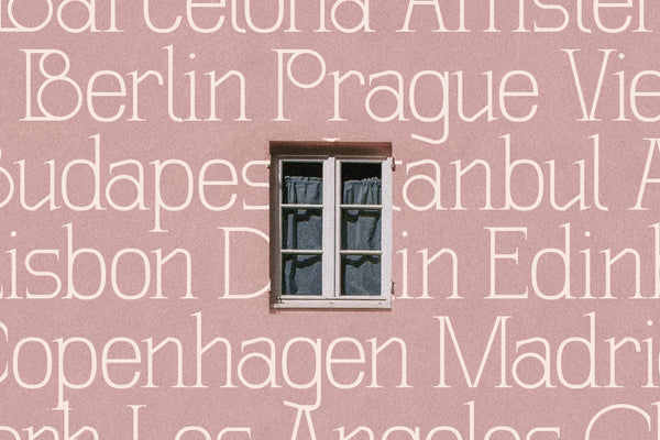 SLTF Winner Baroque - Ligature Rich Serif Typeface