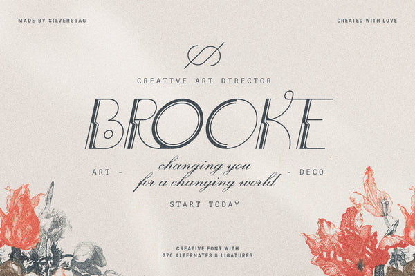 BogArt Deco - Ligature Rich Font Family