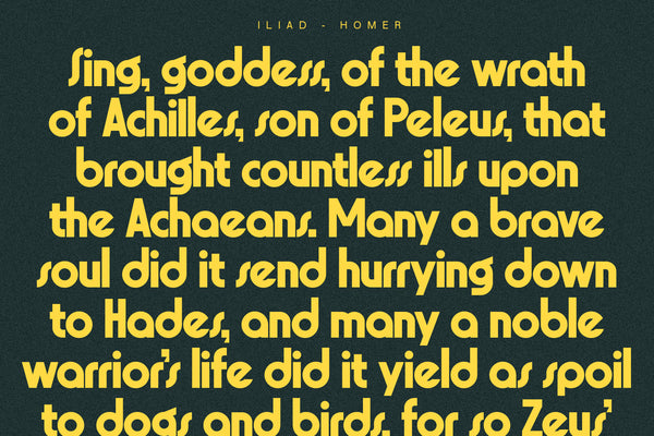 Collidge - Bold Ligature Rich Sans Serif Font