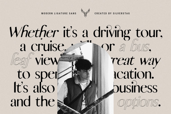 Skylar - Ligature Sans Font Family