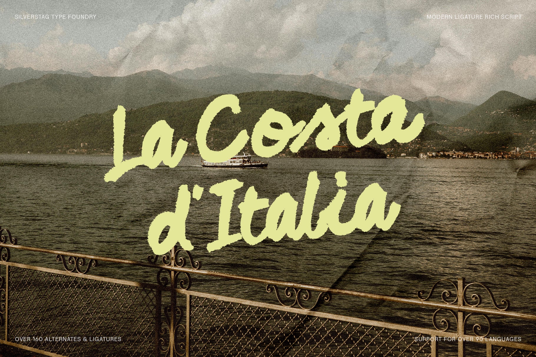 SLTF Midnight Chianti – A Bold Handwritten Font with 3 Letter Sets
