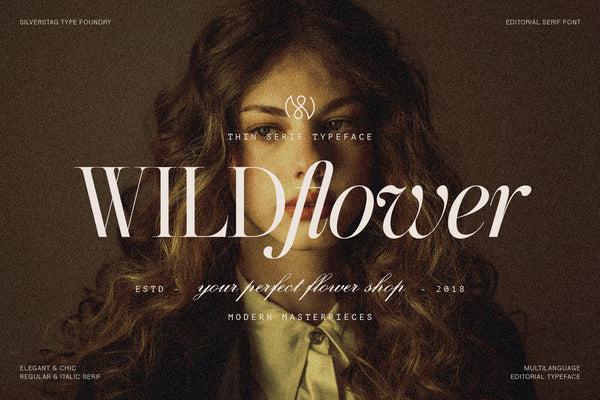 The Portray - Elegant Serif Typeface