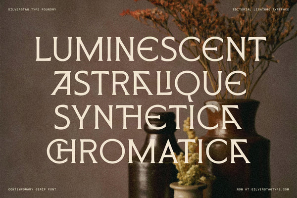 SLTF ARCILLA – A Contemporary Editorial Serif Typeface