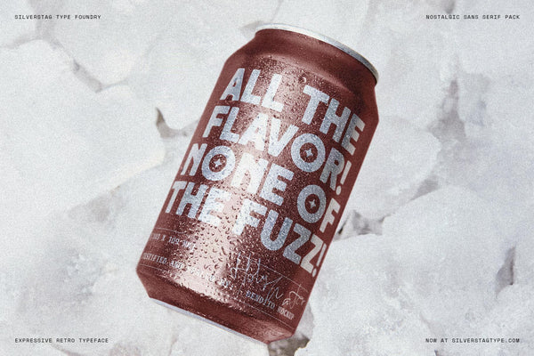 SLTF Saffielle - Bold & Expressive Retro Sans Serif Font