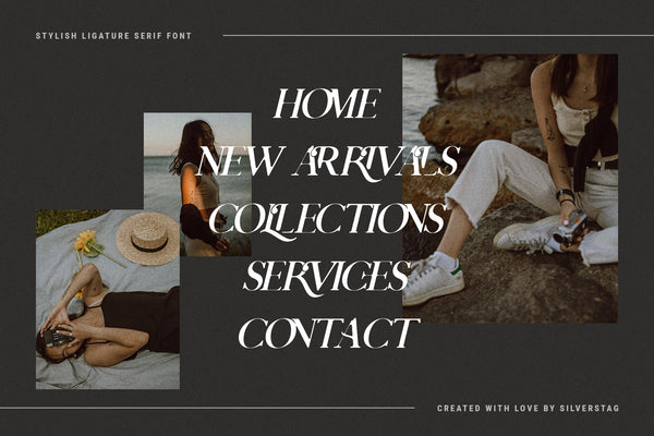 Charles - Ligature Serif Font Family