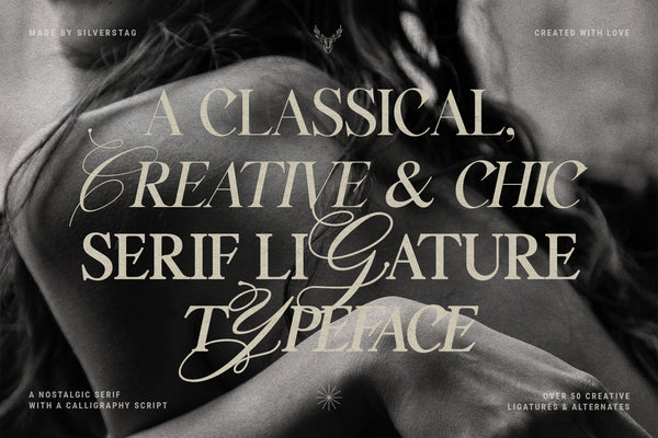 Silver Garden - Nostalgic Font Duo