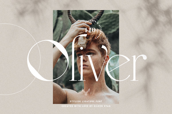 MOON CROWD – Chic Ligature Serif with 100+ Alternates