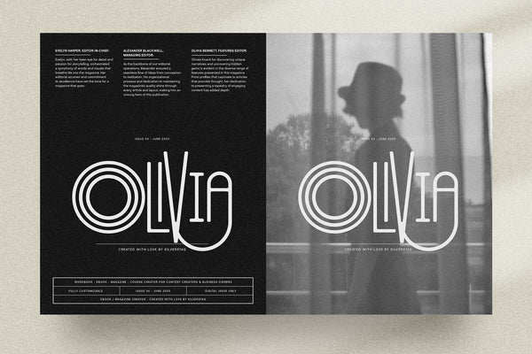 Costa de Malaga - Modern Art Deco Typeface