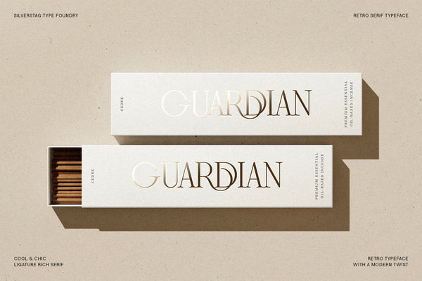 Frosty Garden - Elegant Retro Serif Font
