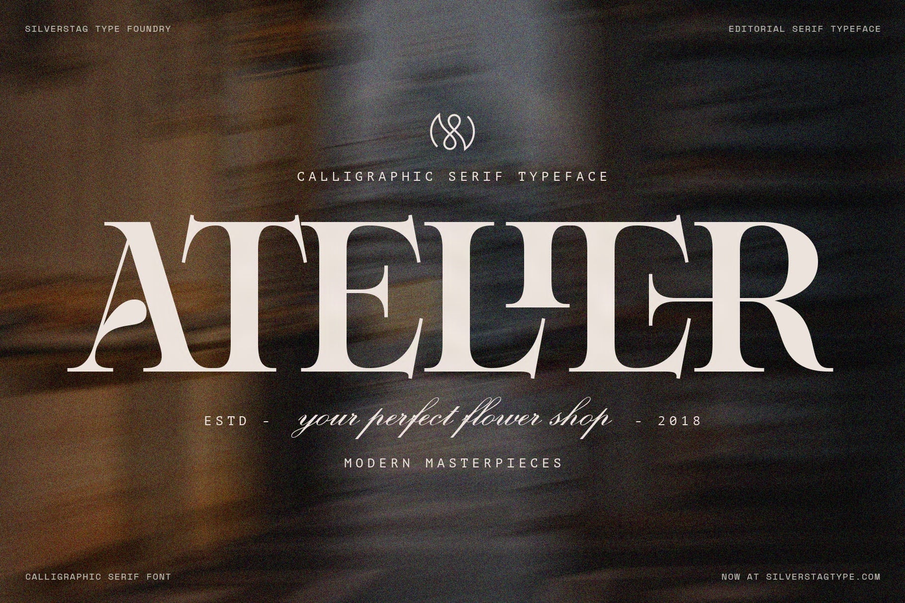 SLTF Netsera — Calligraphic Editorial Serif Typeface