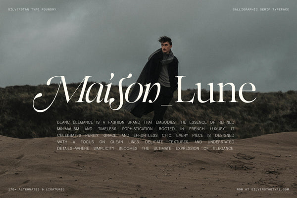 SLTF Netsera - Calligraphic Serif Typeface