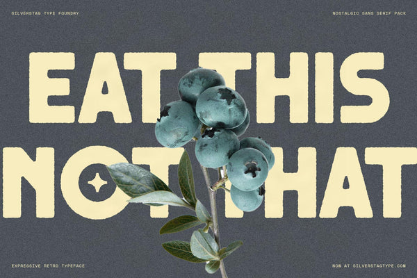SLTF Saffielle - Bold & Expressive Retro Sans Serif Font