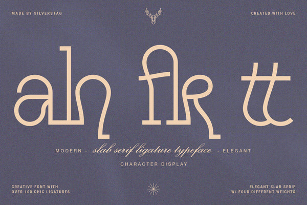 Authentic Romantic - Modern Slab Serif Typeface
