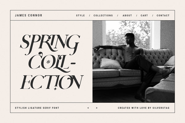 Charles - Ligature Serif Font Family