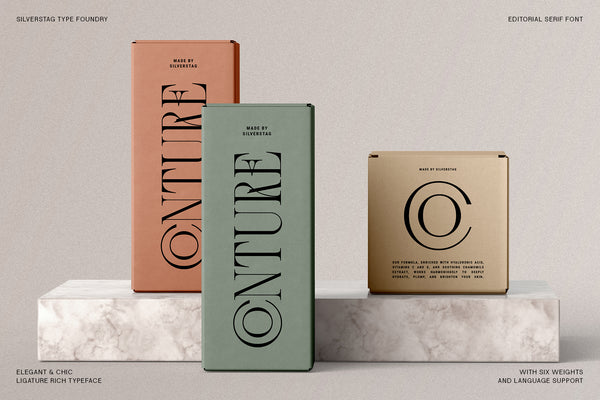Cosmic Solace - Ligature Rich Serif Typeface