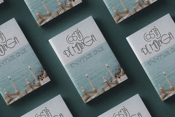 Costa de Malaga - Modern Art Deco Typeface