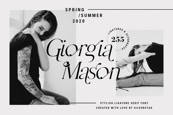 Esther - Ligature Serif Font Family