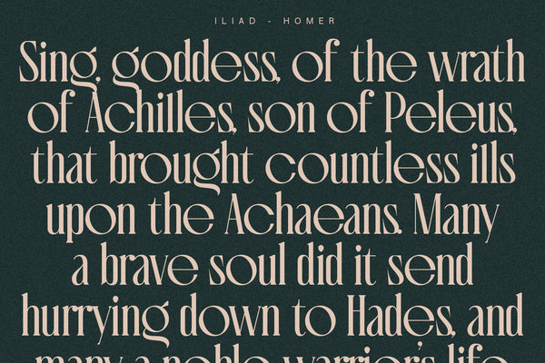 Fragilità - A Retro Ligature Rich Serif Font