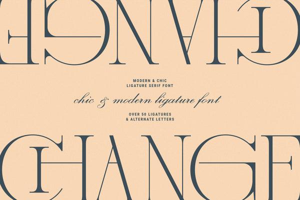 French Voyager - Chic Ligature Serif