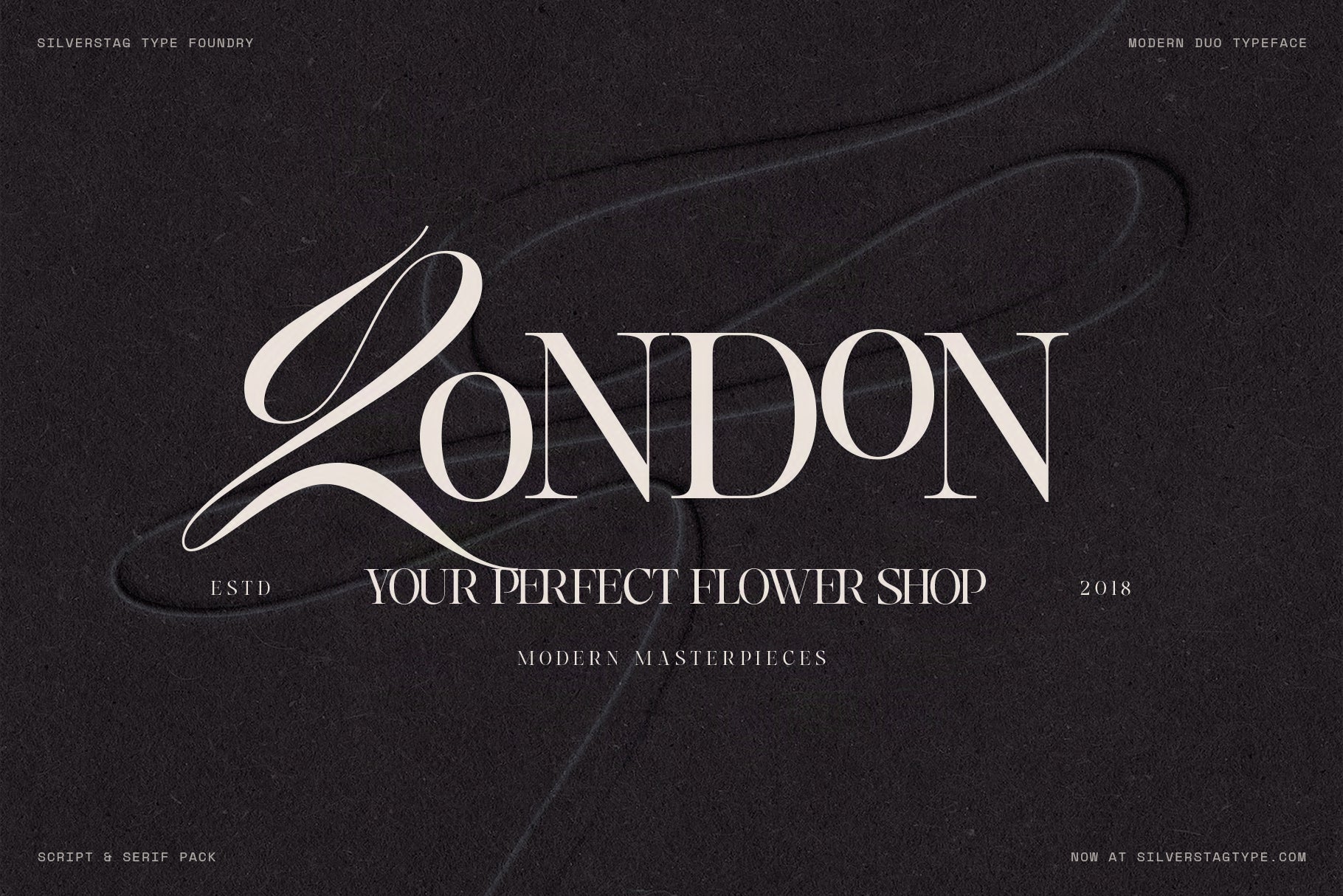 SLTF Hazel Shore - Modern Serif & Script Font Duo
