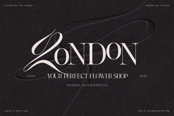 SLTF Hazel Shore - Modern Serif & Script Font Duo
