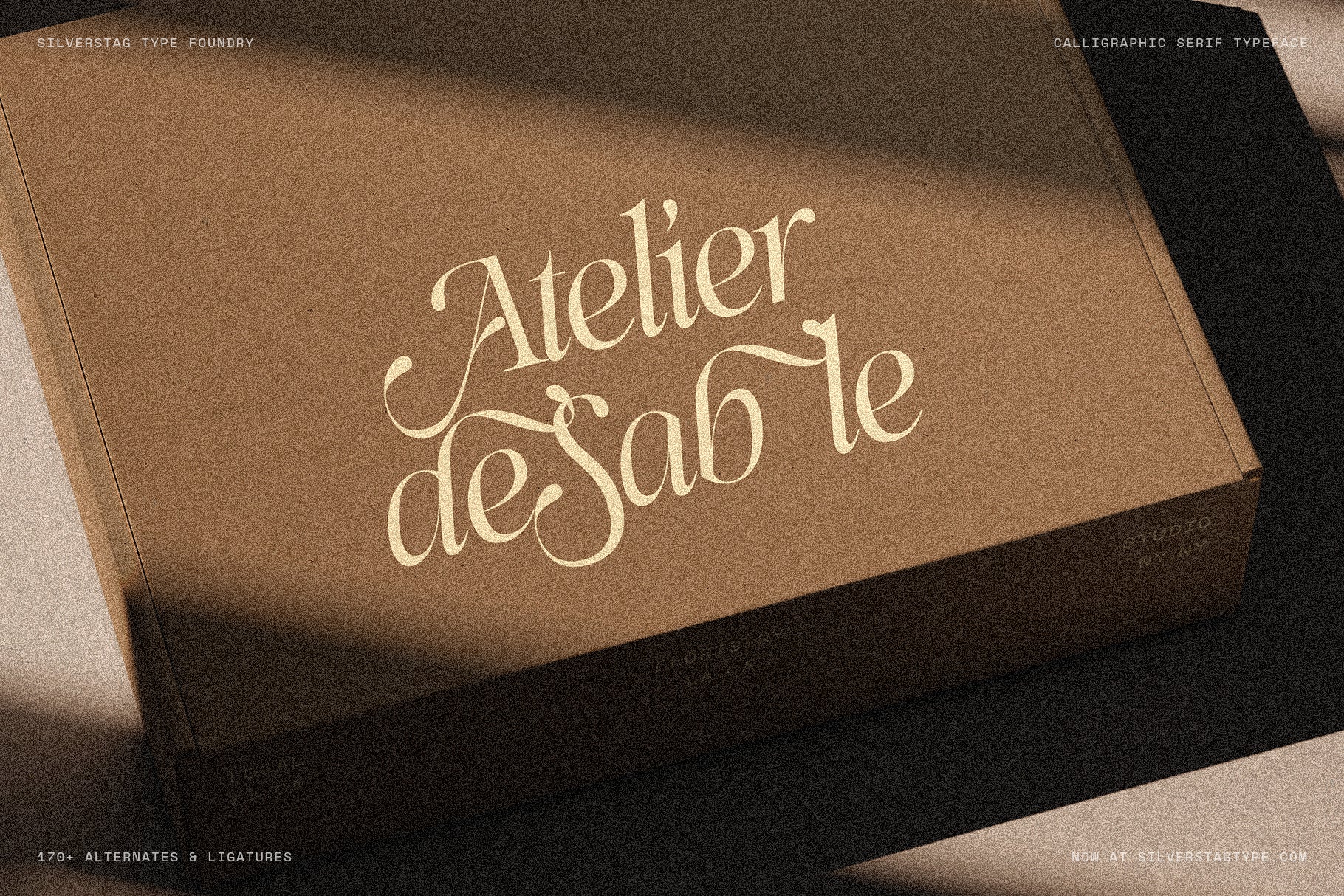 SLTF Netsera - Calligraphic Serif Typeface