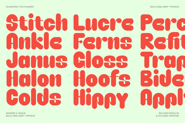 Caprifig – Bold & Rounded Sans Serif with Playful Personality