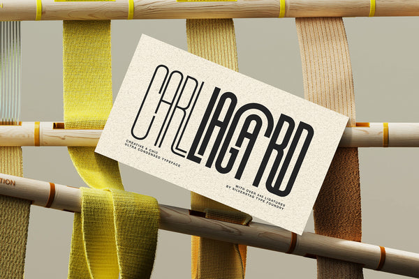 First Contact - Ultra Condensed Typeface (16 Fonts)
