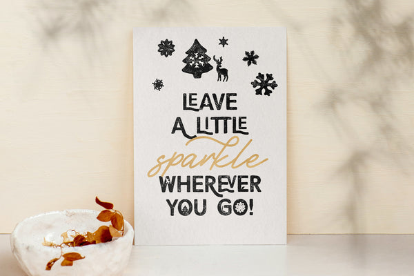 Holiday Galore - Hand-Drawn Font Duo