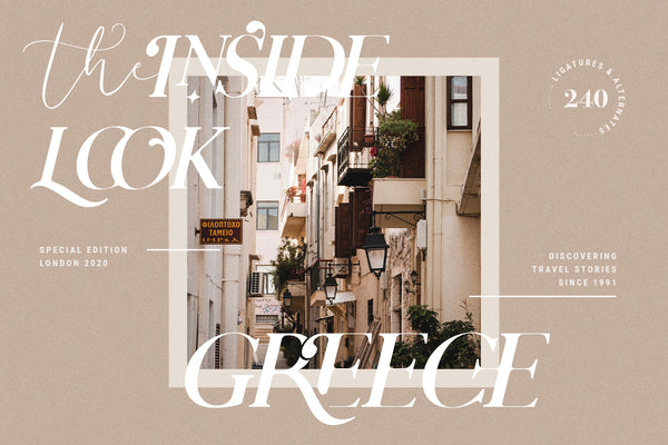 Charles - Ligature Serif Font Family