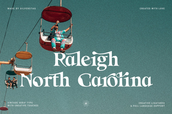 Eighties Nostalgia - Ligature Serif Font