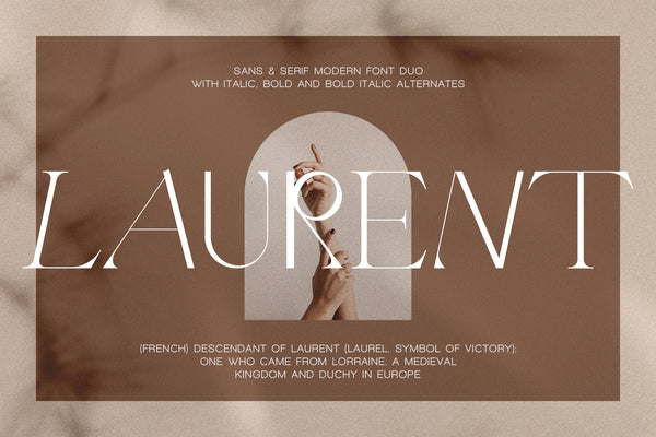 Quarx - Sans & Serif Modern Font Duo
