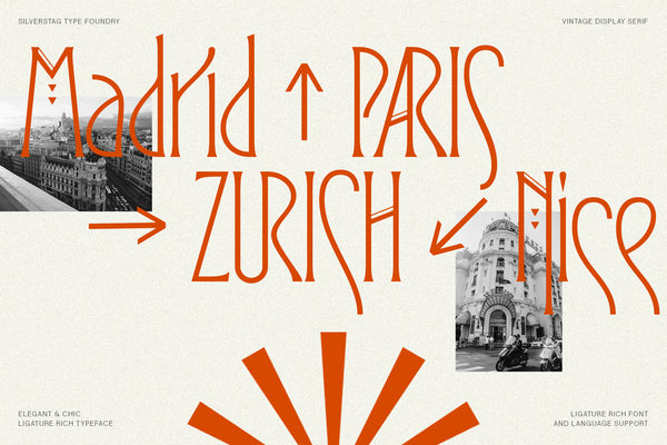 Reina Sofia - Vintage Display Serif Font