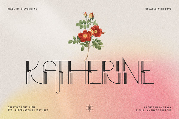 BogArt Deco - Ligature Rich Font Family