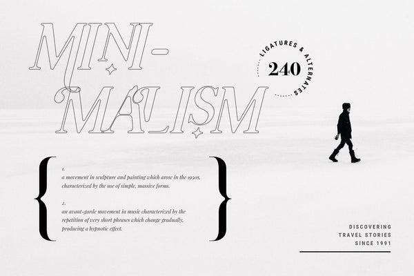 Charles - Ligature Serif Font Family